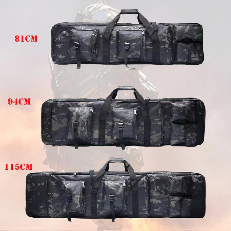 Rifle Gun Bag &ndash; Heavy Duty Gun Case for Hunting and Airsoft 81cm- BLACK