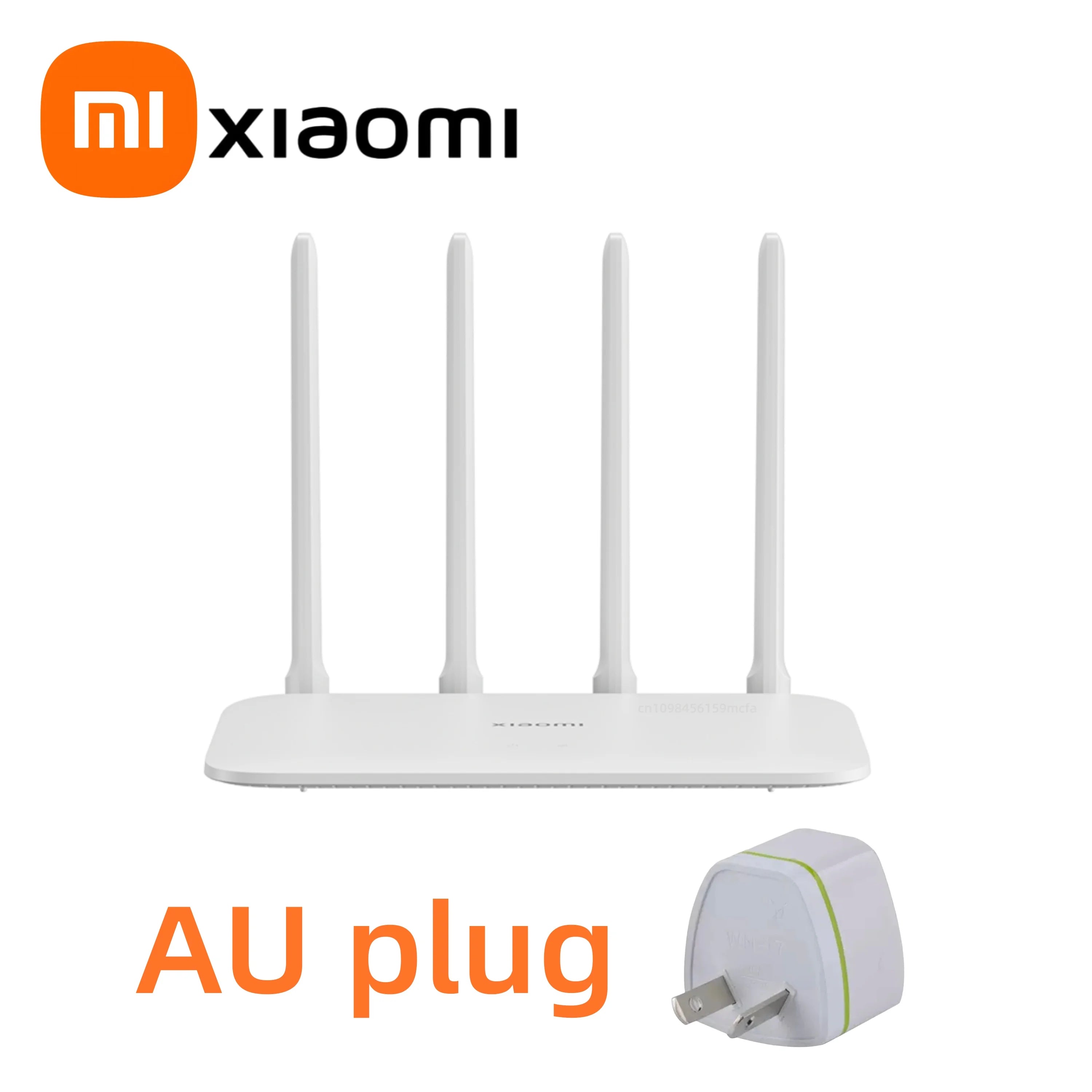 Xiaomi Router 4A Gigabit Edition &ndash; High Gain Antennas Add AU Plug