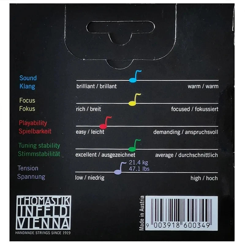 Thomastik Dominant 135B Violin Strings 4/4 &ndash; Medium Gauge