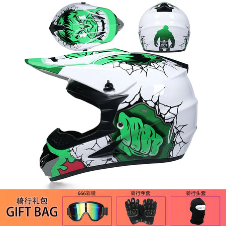 ORZ Off-Road Motorcycle Full Face Helmet &ndash; All Weather Guard