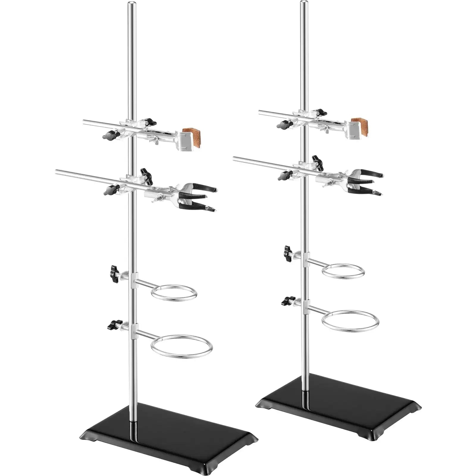Lab Stand Set Steel 23.6 Inch Rod Clamps Included United States