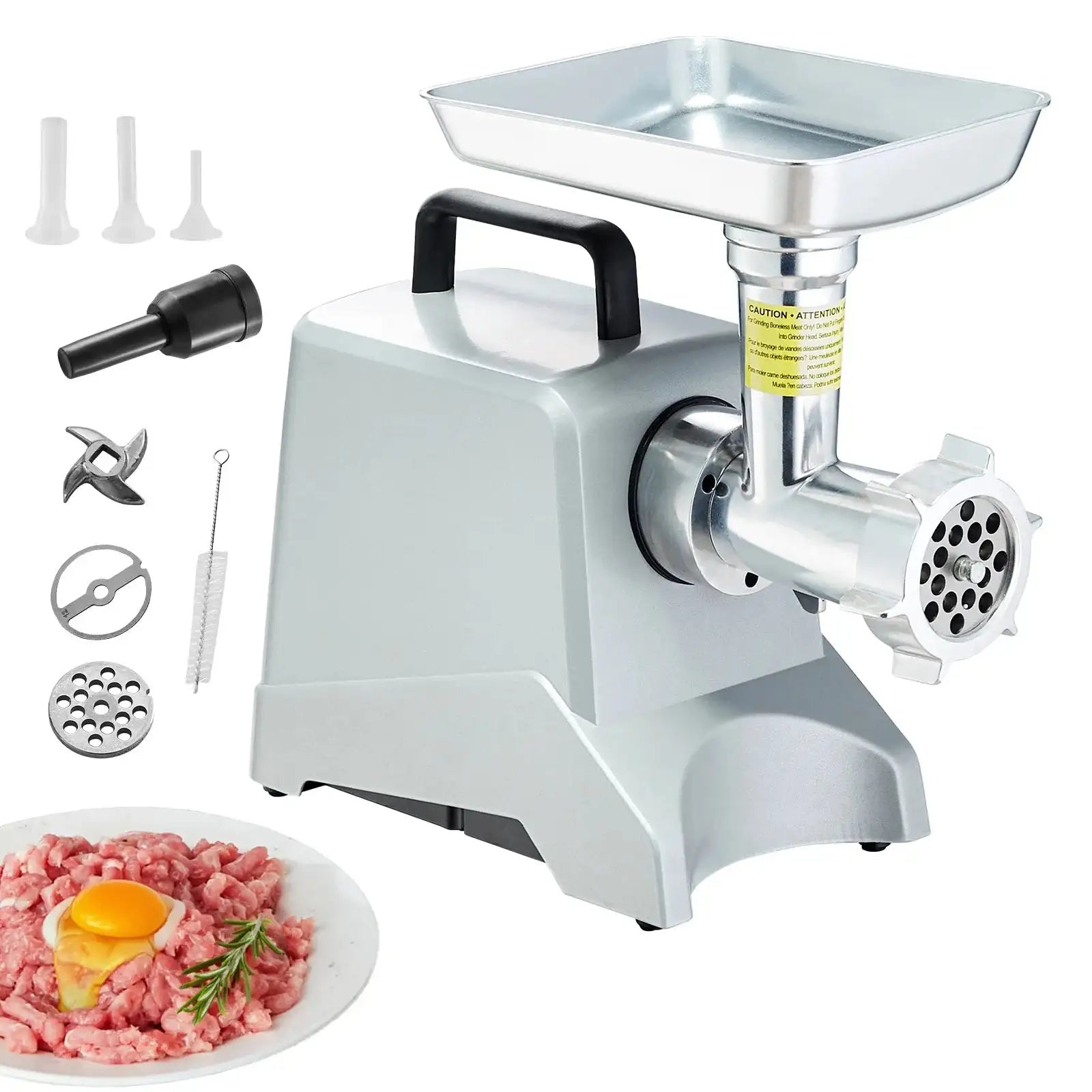 Electric Meat Grinder 800W Peak 5 Lb Per Minute