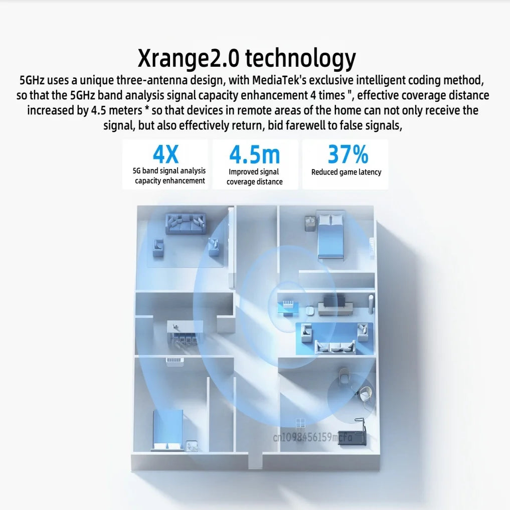 XIAOMI Router BE5000 &ndash; WiFi 7 Dual Frequency Mesh 2.5G Port
