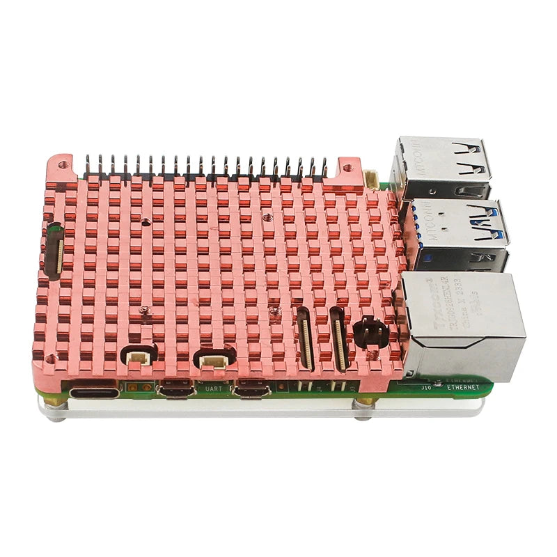 Raspberry Pi 5 Active Cooler &ndash; Premium Pure Copper Heatsink with Optional PWM Fan