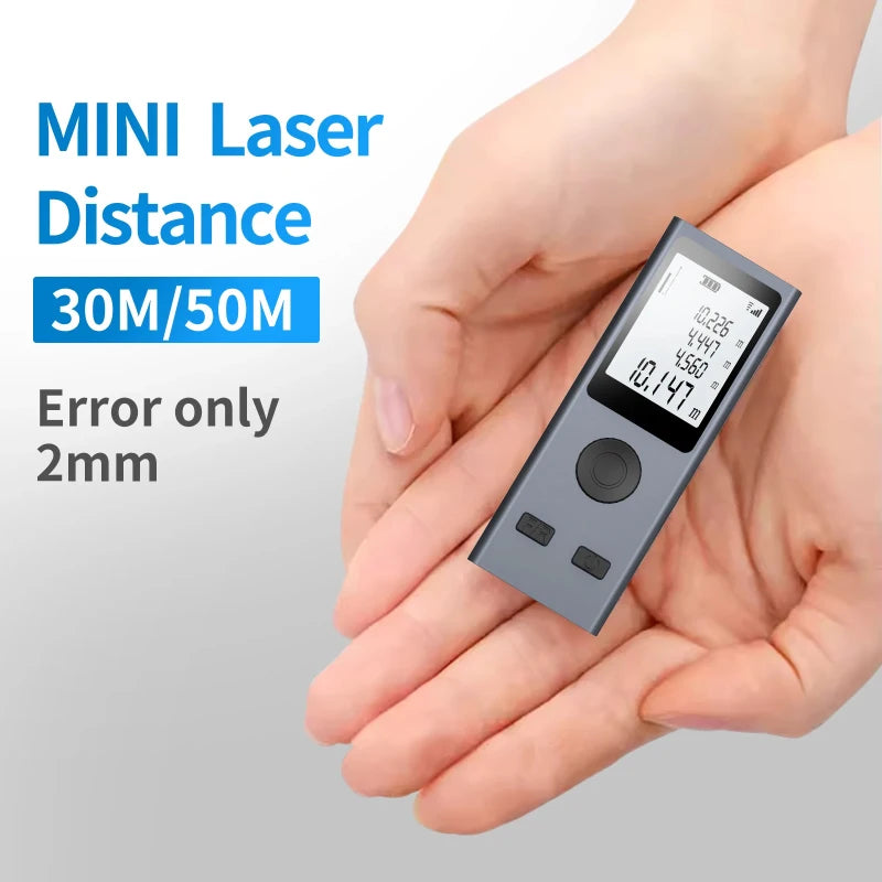 Nohawk Mini USB Rechargeable Laser Distance Meter - 30M/50M Rangefinder 50m / CHINA