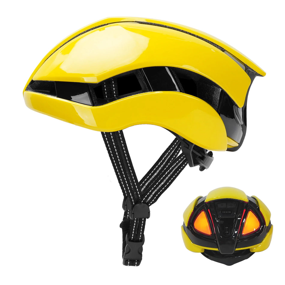 Smart Bike Helmet with Light &ndash; Night Light with Auto Brake