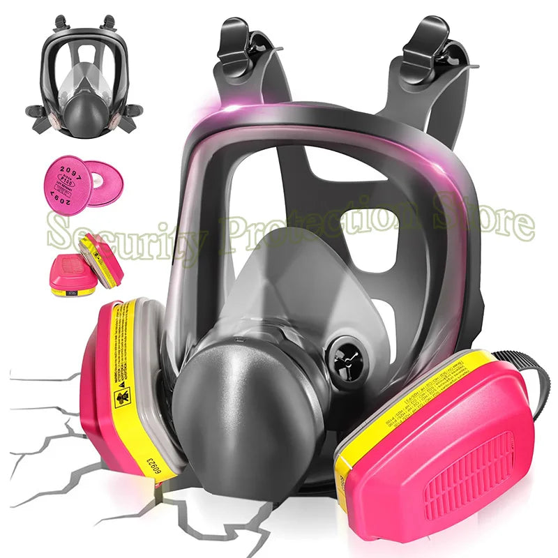 Full Face Respirator 6800 &ndash; Superior Protection and Comfort 6800-60923-5in1