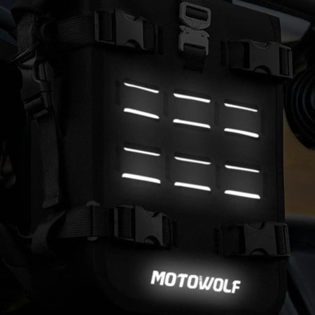Motorcycle Bumpers Bag Waterproof 6L Motorcycle Side Frame Bag Motorcycle Crash Bar Bag Universal Motor Riding Tools Storage Ba by InterCyprus Trading Ltd