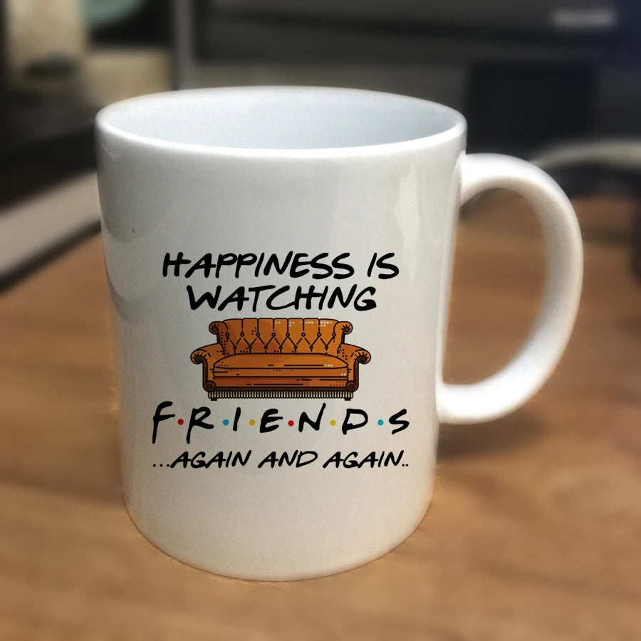 Friends Porcelain Travel Beer Coffee Mug - Eco Friendly
