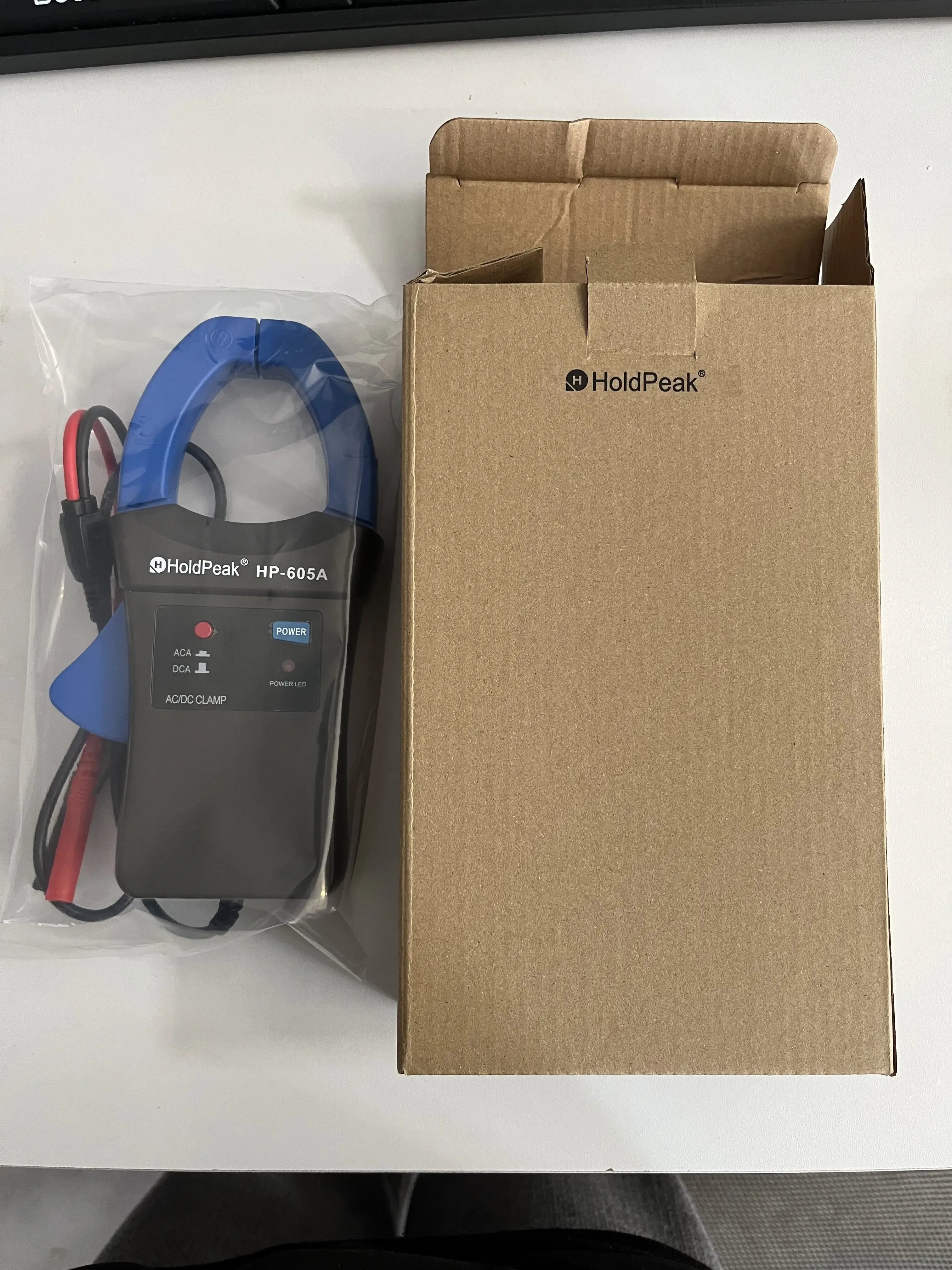 HoldPeak HP-605A Clamp Meter &ndash; 600A Analog Display Pro HP-605A -with box