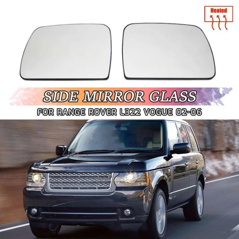 Soojendusega tagaküljel peegel klaas Range Rover L322 Vogue