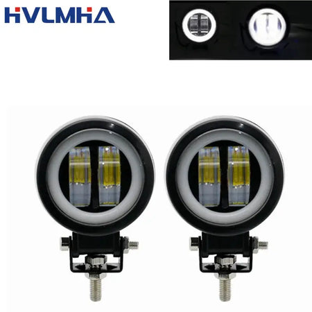 Fog Square Or Round Headlight for Auto/Motor Vehicles And Electric Scooters Arctic V3+, 1 Piece by InterCyprus Trading Ltd