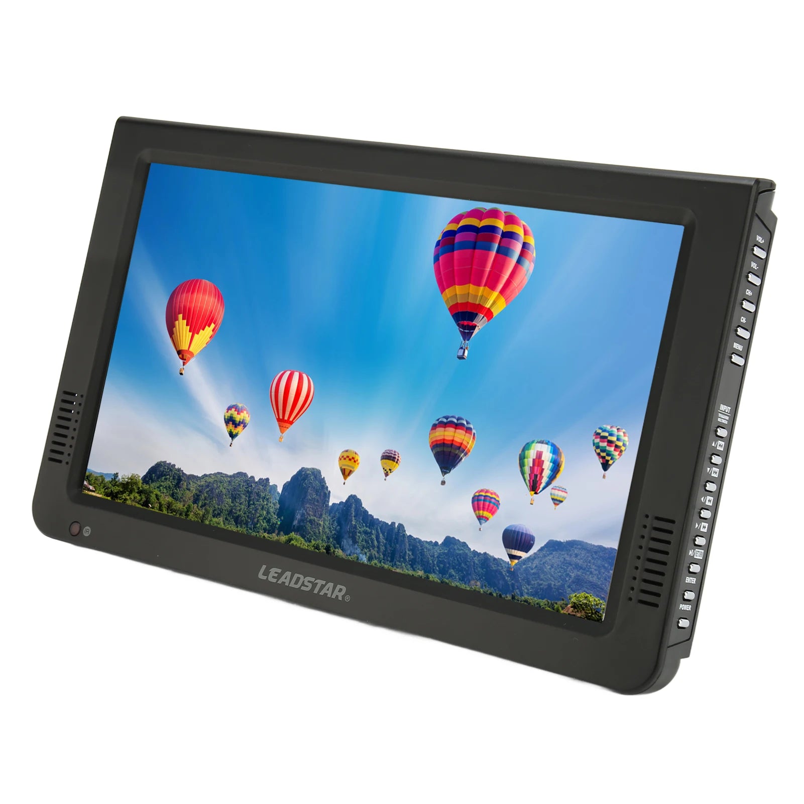 Portable 10 Inch ATSC Digital TV for Car &amp; Outdoor - Rechargeable