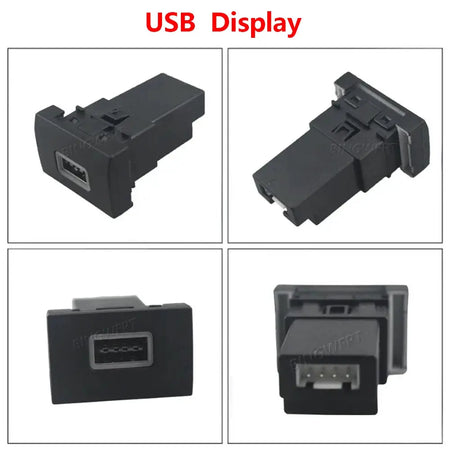 Car Charger QC3.0 Type C PD Dual USB Interface Socket Auto Phone Fast Charging Adapter Button For Volkswagen POLO 2011-2013 by InterCyprus Trading Ltd