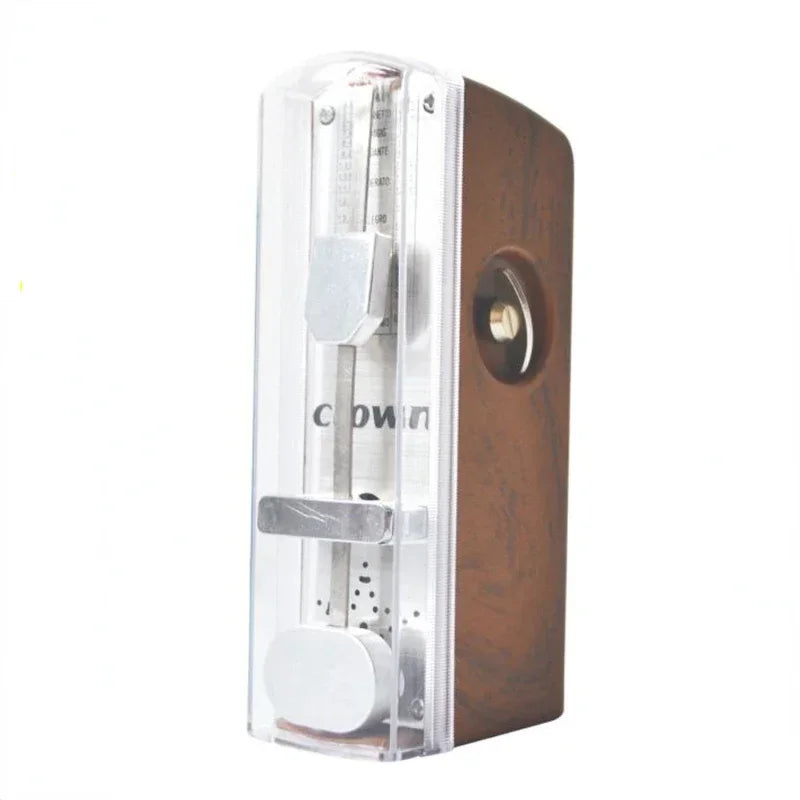 Universal Small Size Mechanical Metronome &ndash; Beginner Tool Teak