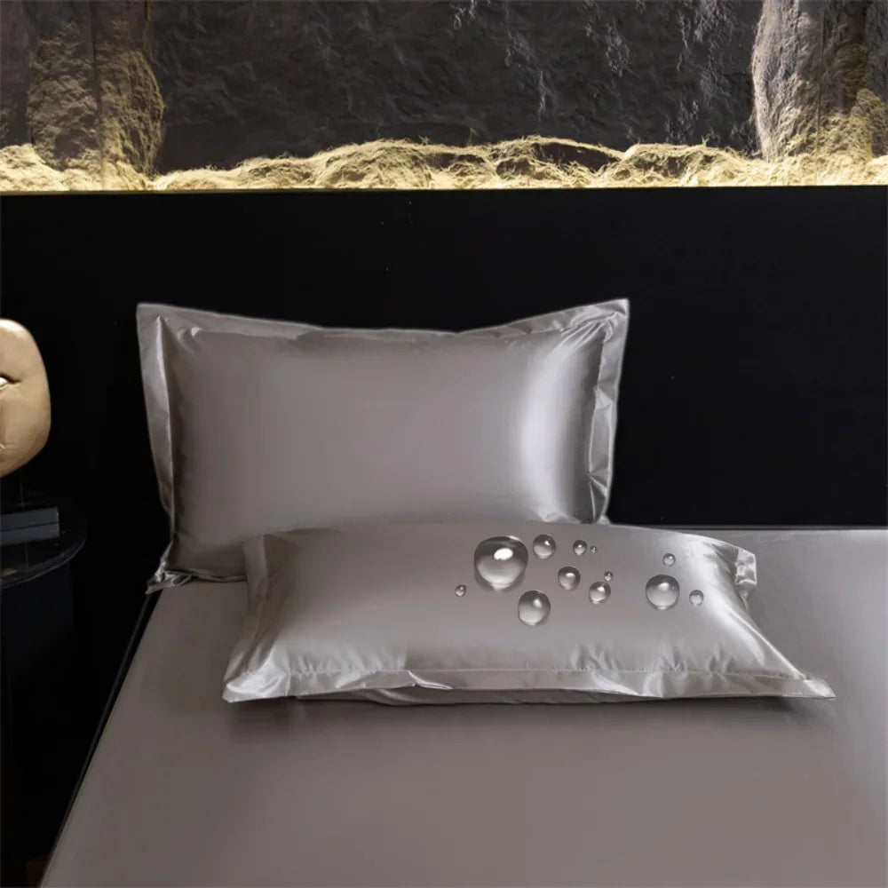 Waterproof Silk Silky Stain Pillowcase &ndash; Luxurious Mulberry Silk Protection