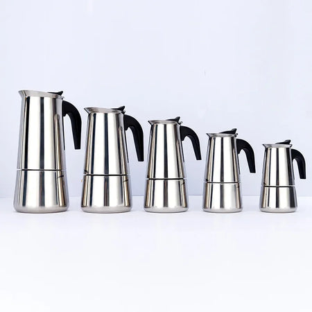 Stainless Steel Moka Pot Coffee Maker
