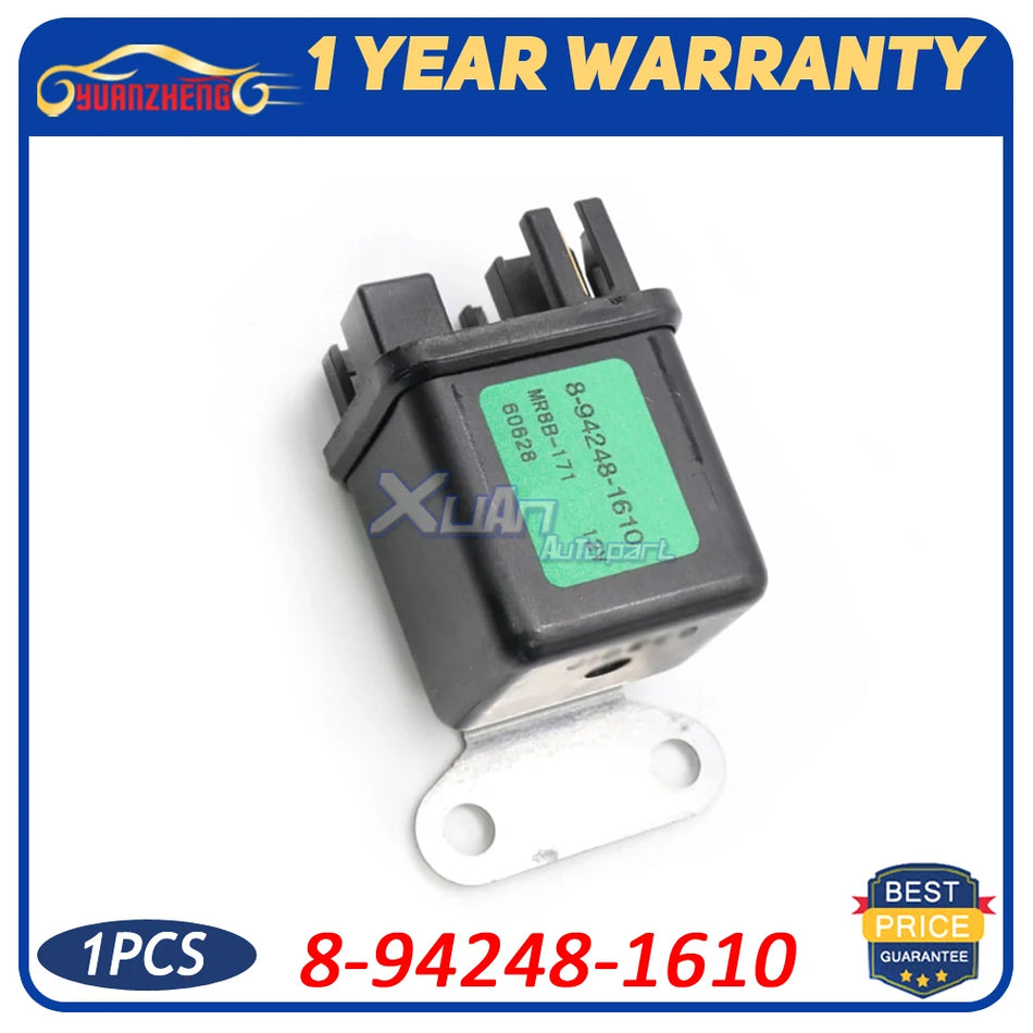Relais de préchauffage de bougie 12V pour Isuzu Hitachi ZAXIS27U Moteur diesel Équipement lourd