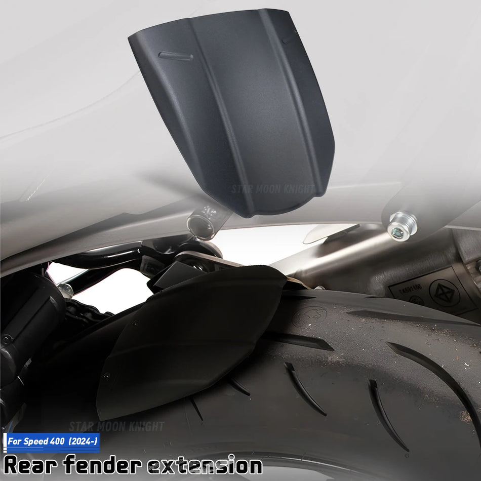 Star Moon Knight Speed 400 Rear Fender Extension for 2024-2025 Motorcycle Mudguard Hugger