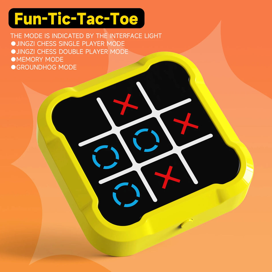 Tic Tac Toe 4in1 Electronic Handheld Puzzle Game Console