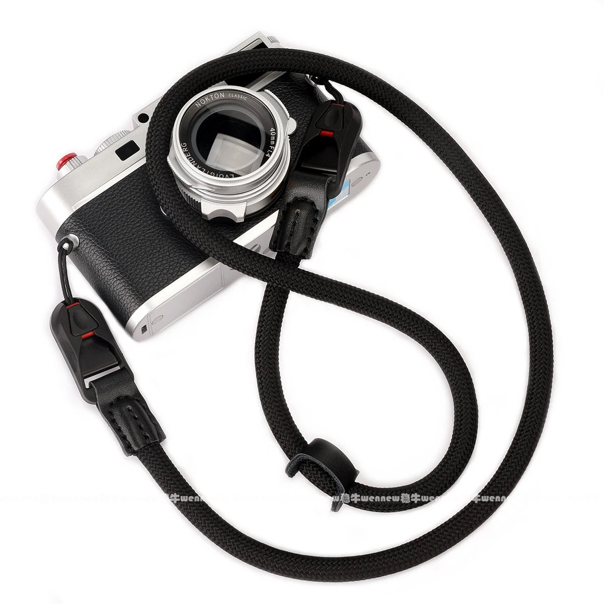 Nylon Rope Sling Camera Strap - Quick Release for Fujifilm, Sony, Nikon