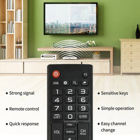 AKB75375604 Remote Control &ndash; No Programming Required
