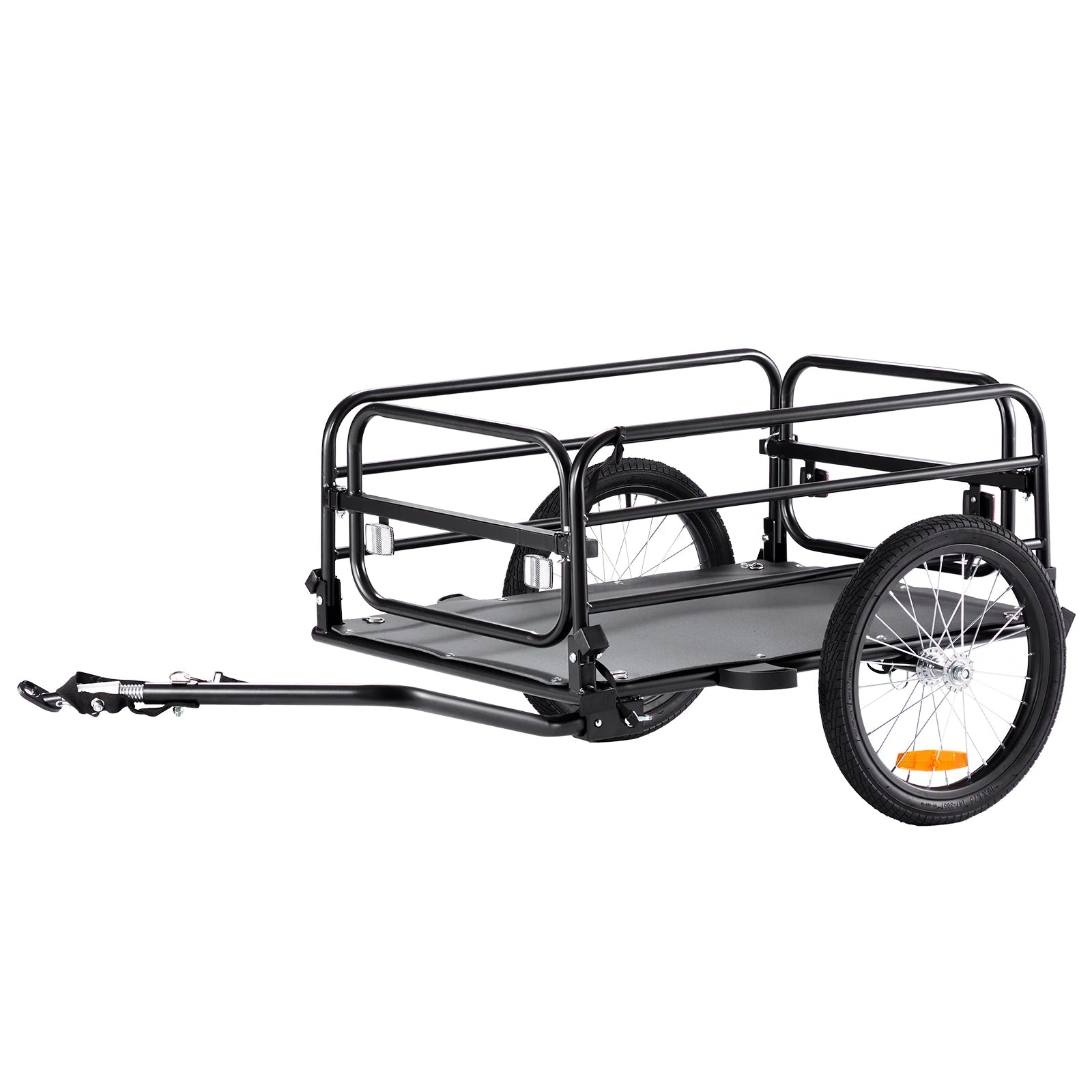 SucceBuy 160 Lbs Bike Cargo Trailer &ndash; Foldable Storage