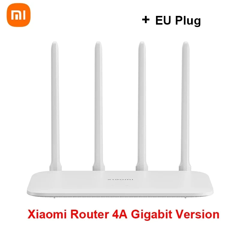 Xiaomi 4A Gigabit Version Router &ndash; Dual Band 2.4 5 GHz WiFi add EU Adapter