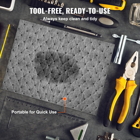 VEVOR Spill Absorbent Pads &ndash; Up To 12 Gal Absorption