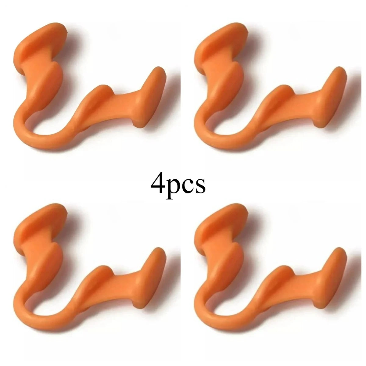 Silicone Anti Snoring Device ZX025 &ndash; Naturally Stop Snoring F538-Orange-4pcs