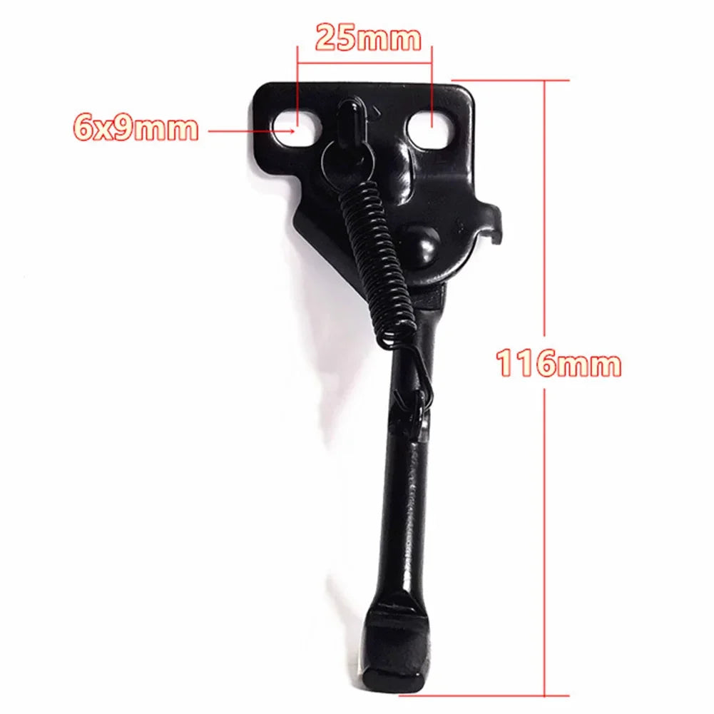 High-Quality Foot Support for 8&quot; &amp; 10&quot; E-Scooters - Black Metal Frame