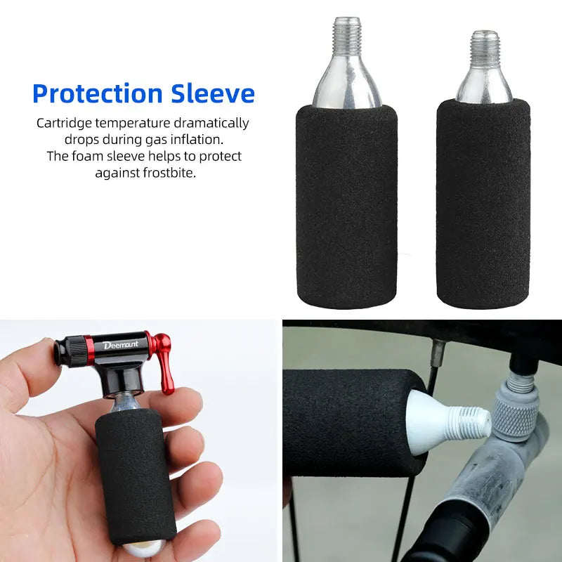 Bicycle CO2 Nozzle &ndash; Quick Inflation for Schrader and Presta Valves