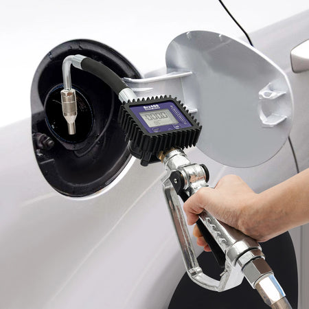 Electronic Oil Meter Gun &ndash; 5 Digit LCD Gauge Display