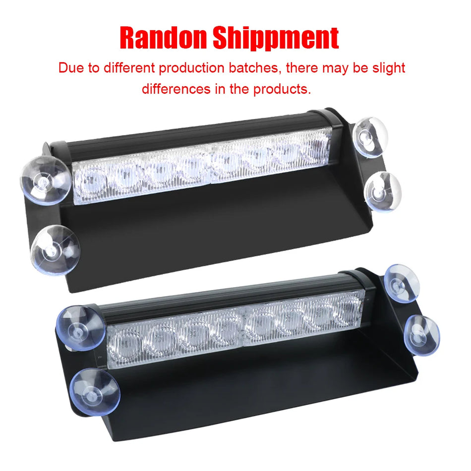 Stroboskopinė šviesa Opel 27298-1 12V LED policijos žibintas su vidiniu priekinio stiklo siurbliu DRL