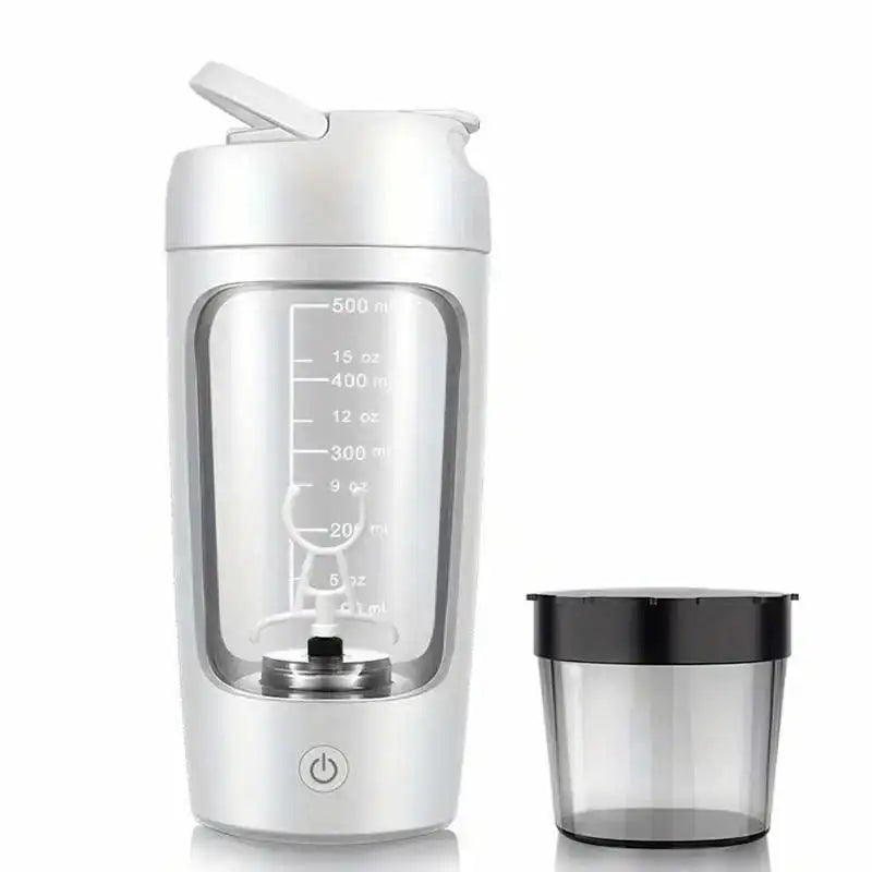 500ML Electric Protein Shaker Bottle 7000rpm USB C Charging