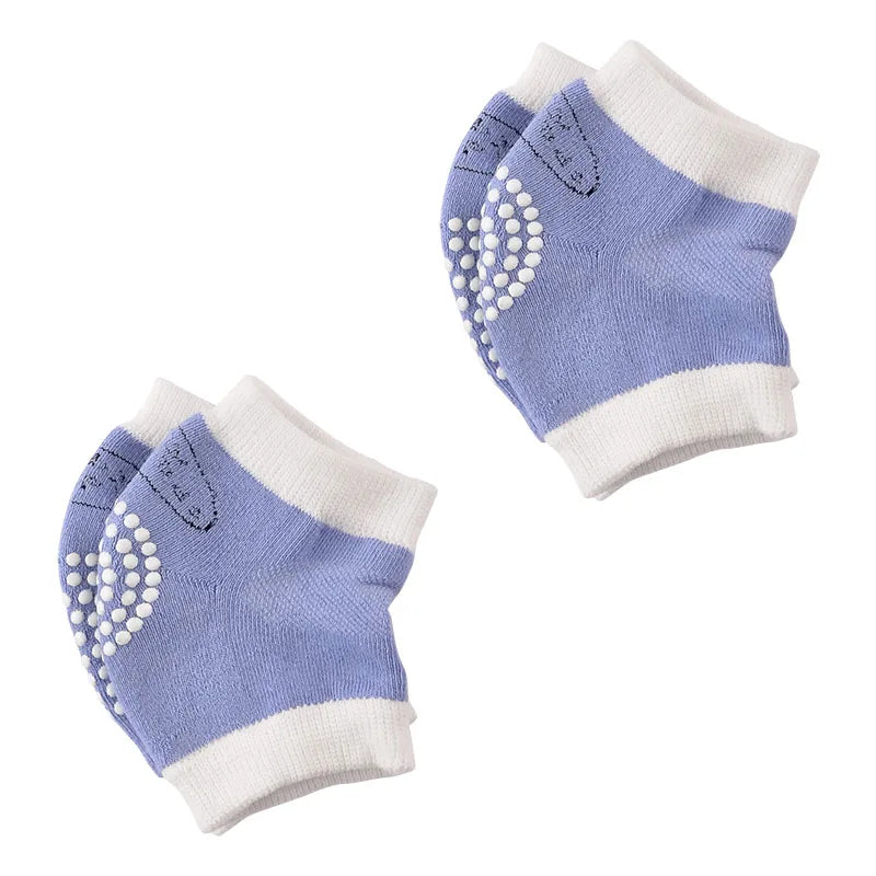 HX01 Baby Crawling Knee Pads &ndash; Breathable Anti Fall Design Blue2 / 0-3Y