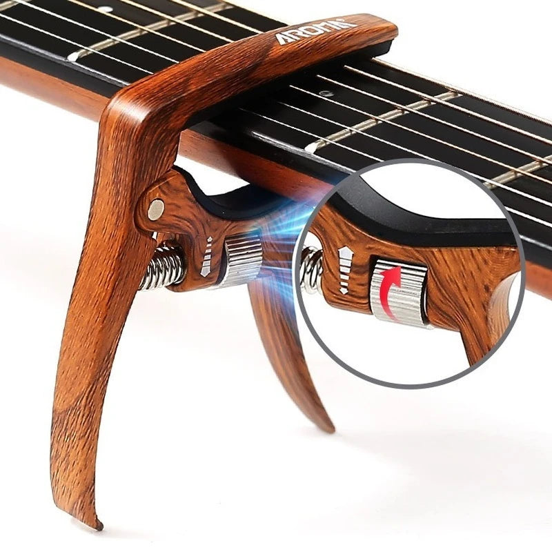 Gitarren-Capo mit einstellbarem Druck für akustische und elektrische Gitarren