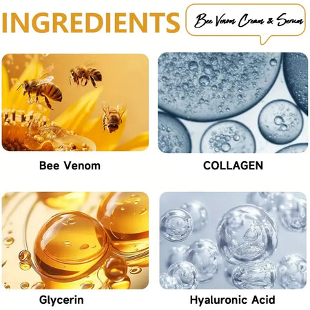 Bee Venom Anti-Aging Travel Duo &ndash; Powerful Wrinkle Repair