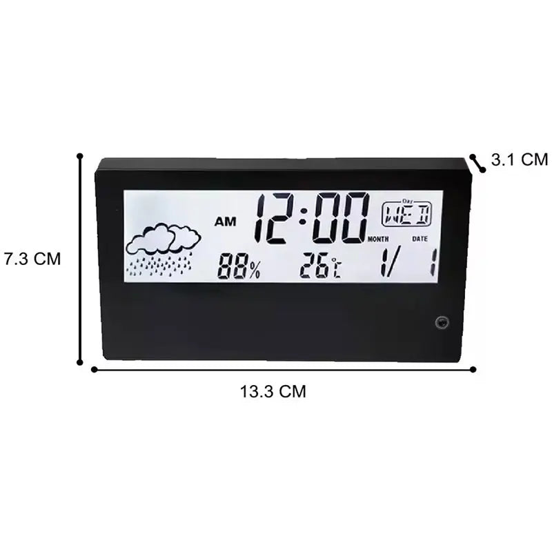 4K HD LED Clock Camera &ndash; Wi-Fi Motion Detection and Display