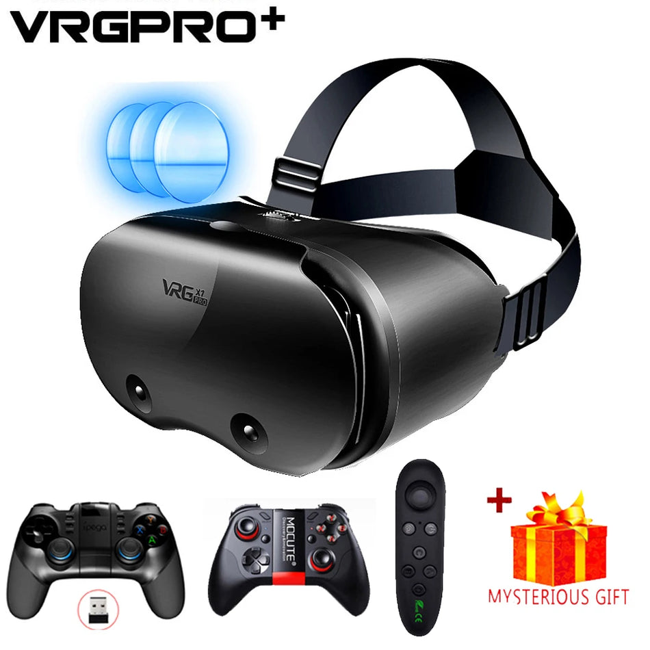 Virtual Reality VR Glasses With HD Lenses For iPhone And Android Smartphones