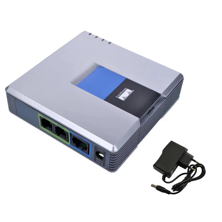 PAP2T VoIP Phone Adapter &ndash; Dual FXS Ports VoIP Gateway EU No Retail Box