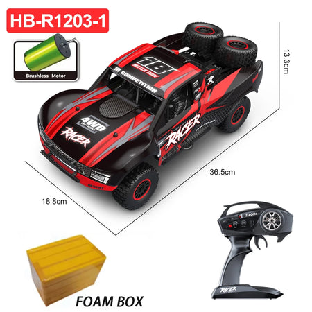HB RC Car R1201 &ndash; Brushless 4WD High Speed 1/12 Scale R1203-1 Foam Box