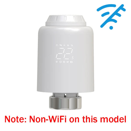 TRV Radiator Thermostatic Valve &ndash; Precise 0.1C Temp Control TRV / Non-WiFi