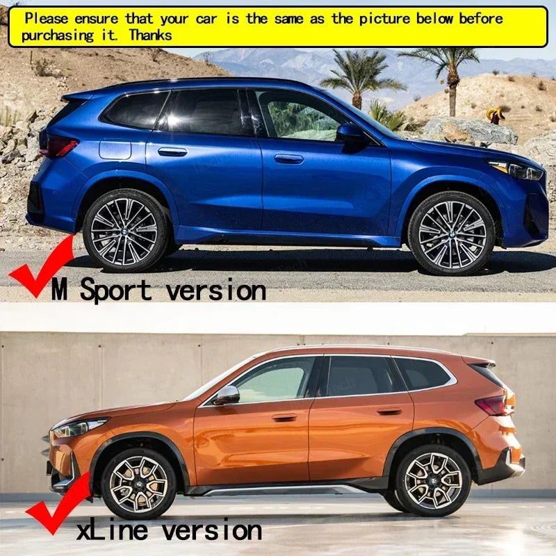 Garde-boue en caoutchouc robuste pour BMW X1 IX1 U11 M35i 2022-2024