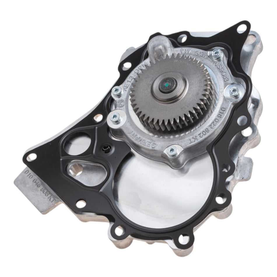 Variklio aušinimo skysčio siurblys aliuminio korpusas 65.9 mm impeleris Porsche Cayenne 9YA 2017 Panamera 971 2017 4.0T