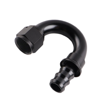 PIKBUK Universal AN4 6 8 10 12 Push-on Hose End Fittings Fuel Oil Cooler Hose Fitting 180 Degree Reusable Connection Adapter by InterCyprus Trading Ltd