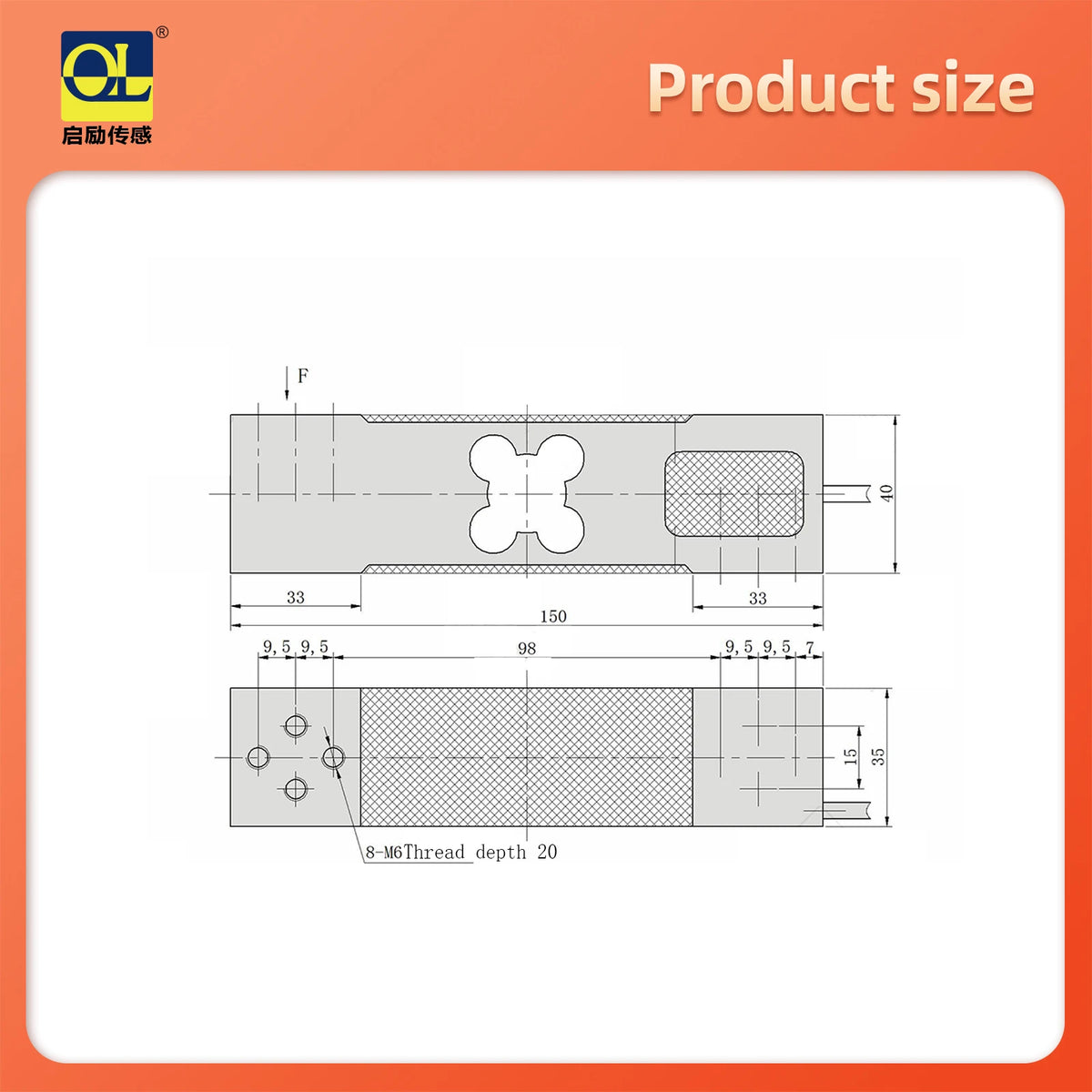 Load Cell Aluminum Alloy Sensor C3 &ndash; High Precision