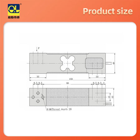 Load Cell Aluminum Alloy Sensor C3 &ndash; High Precision