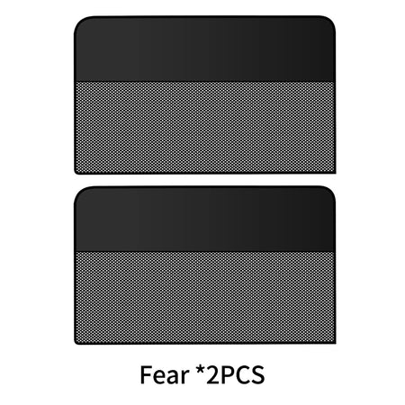 Magnetic Car Sunshade Curtains for UV Protection and Privacy Rear Row 2PCs