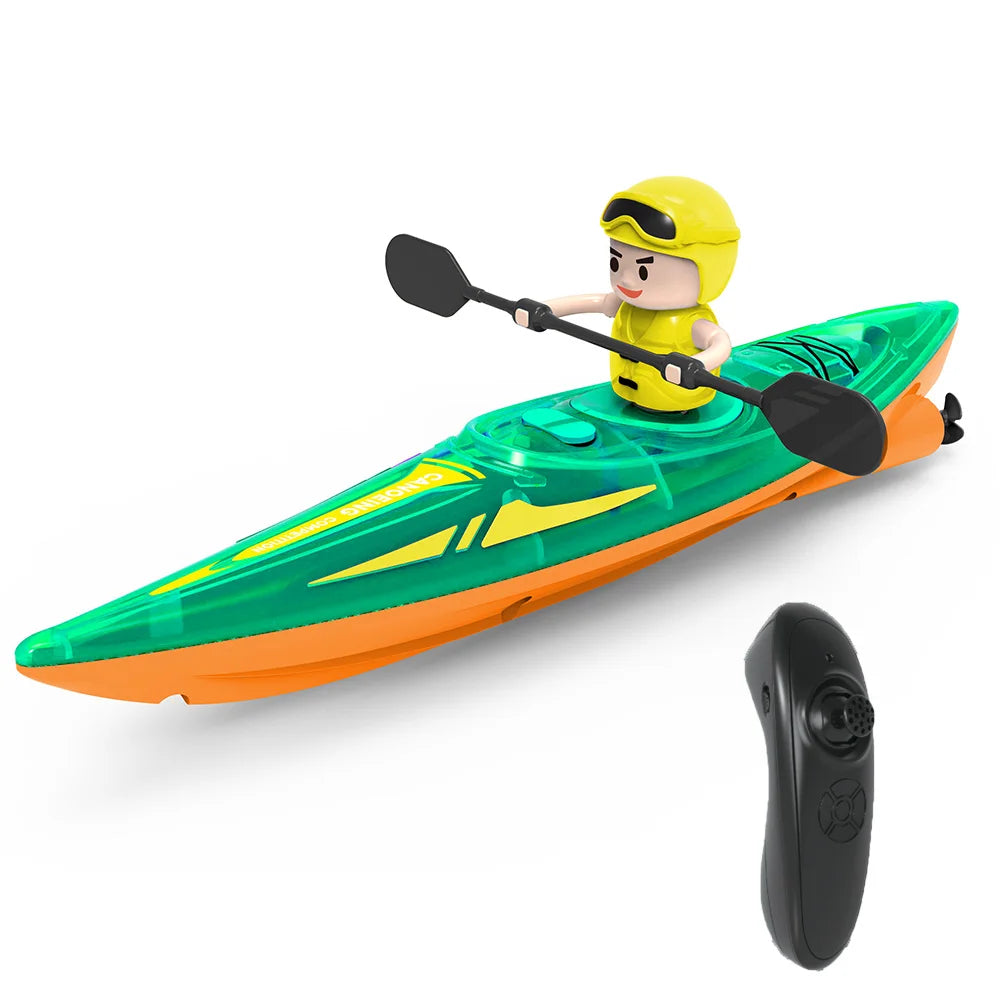RC Boat Kayak 2.4GHz Paddle Remote Control Boat &ndash; Waterproof C